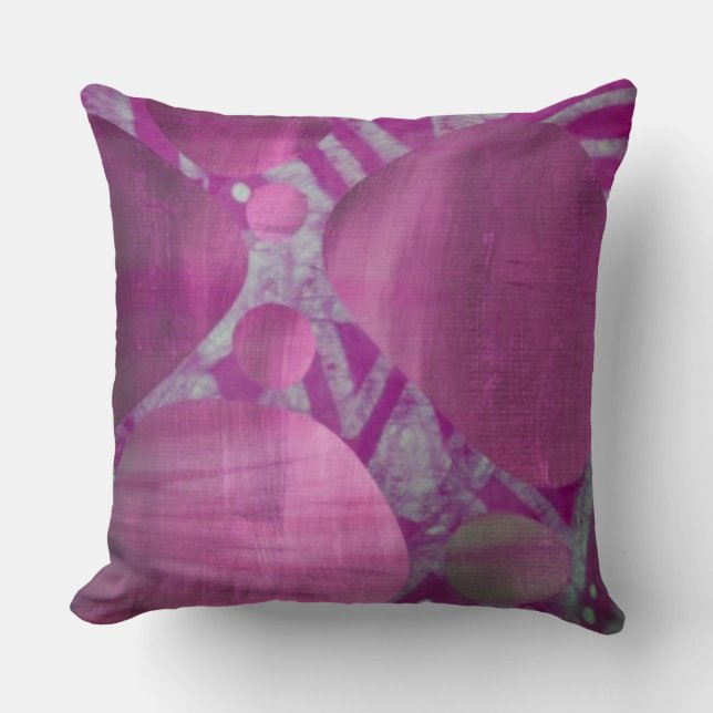 Cojín Decorativo Pillow en rosa (Anverso)