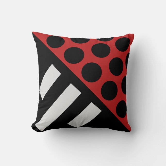Cojín Decorativo Pillow en un estilo abstracto moderno (Anverso)