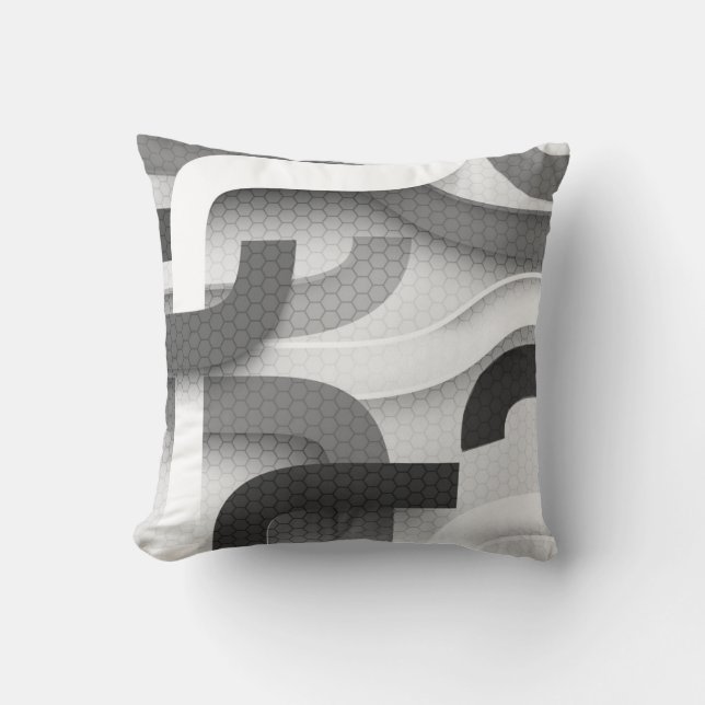 Cojín Decorativo Pillow en un estilo abstracto moderno (Anverso)
