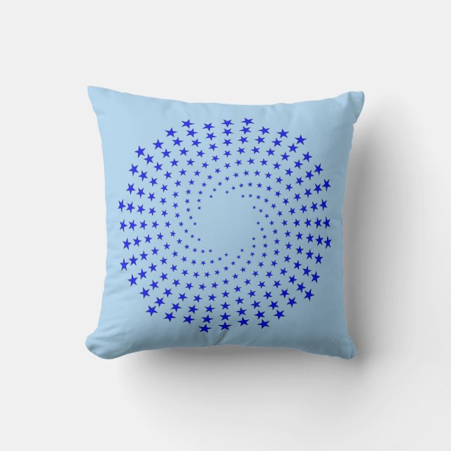 Cojín Decorativo Pillow - Estrella Swirls (Anverso)