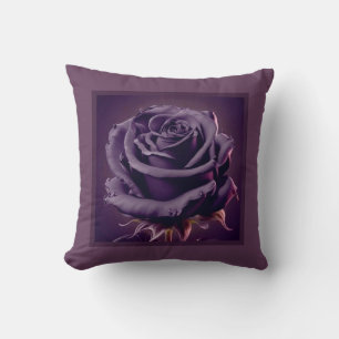 Cojín Decorativo Pillow - flor floral romántica, flor rosa, rosa ne