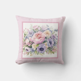 Cojín Decorativo Pillow, floral romántica