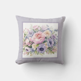 Cojín Decorativo Pillow - floral romántica, flor