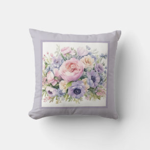 Cojín Decorativo Pillow - floral romántica, flor