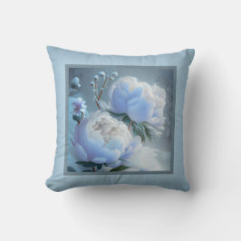 Cojín Decorativo Pillow - floral romántica, flor de peonía, peonia