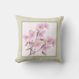 Cojín Decorativo Pillow - floral romántica, flor, flor de jerez