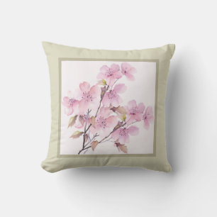 Cojín Decorativo Pillow - floral romántica, flor, flor de jerez