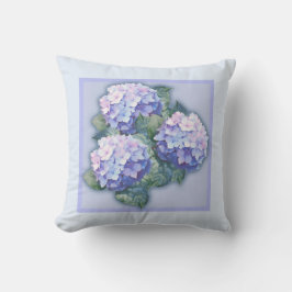 Cojín Decorativo Pillow - floral romántica, floral, hidrángula