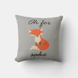Cojín Decorativo Pillow Fox Sake
