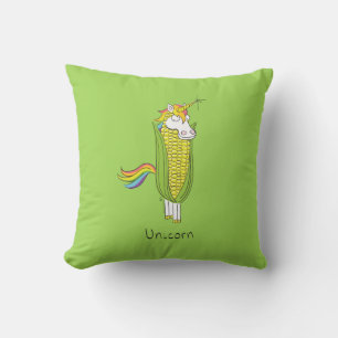 Cojín Decorativo Pillow Funny Corn de Unicorn
