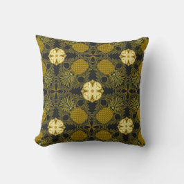 Cojín Decorativo Pillow Gold y Black Pineapple