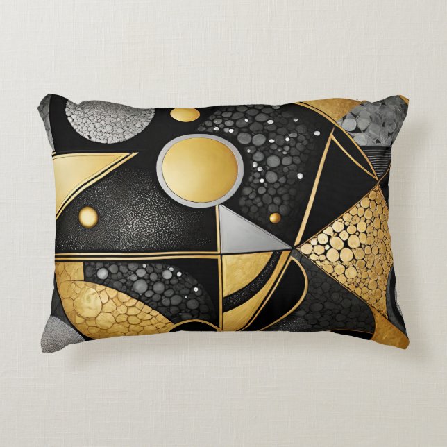 Cojín Decorativo Pillow GoldRush de 5 acentos (Anverso)
