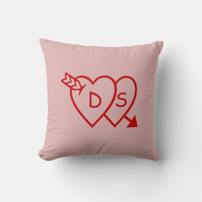 Cojín Decorativo Pillow - Gráficos de San Valentín (Anverso)