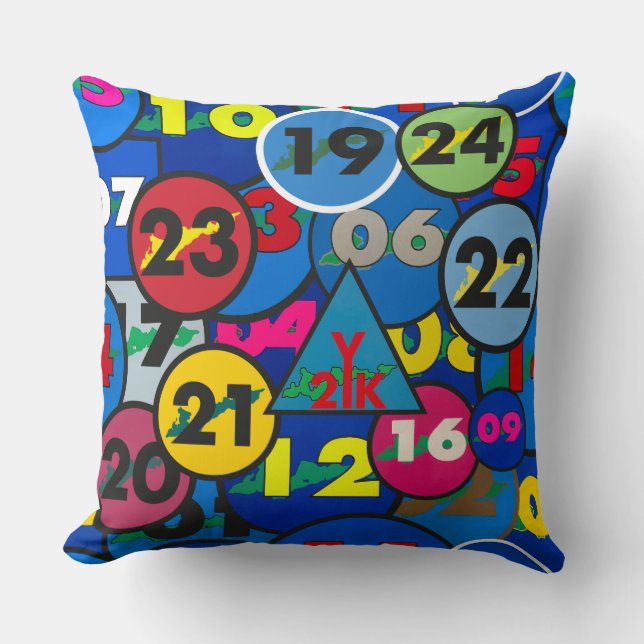 Cojín Decorativo Pillow - Gran Pegatina de Gatehouse (Anverso)