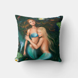 Cojín Decorativo Pillow Hermosa fantasía princesa sirenas