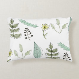 Cojín Decorativo Pillow - Hojas de verano