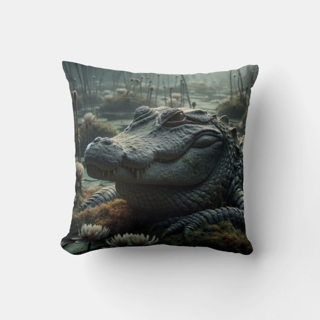 Cojín Decorativo Pillow inspirado en el lagarto (Anverso)