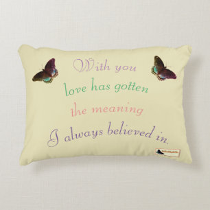 Cojín Decorativo Pillow inspirador - Amor