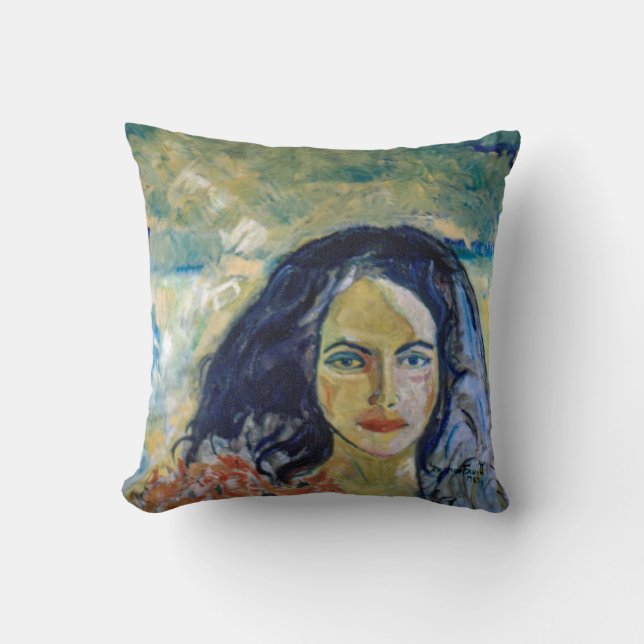 Cojín Decorativo Pillow, isla del mar del sur (Anverso)