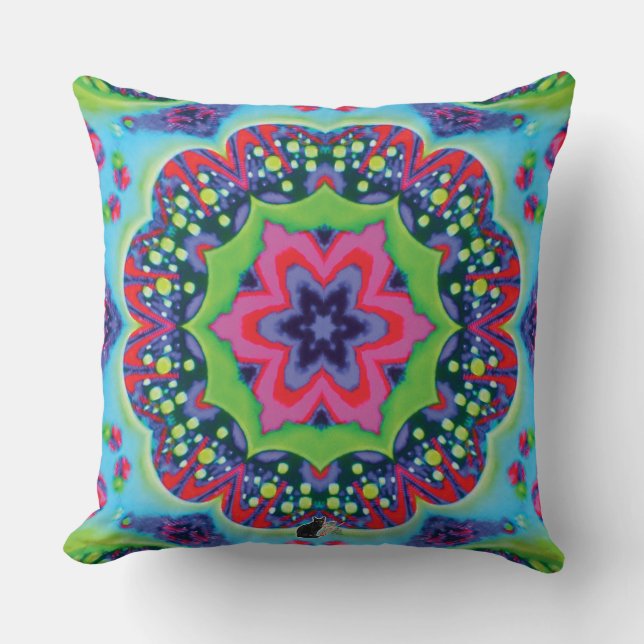 Cojín Decorativo Pillow Kaleidoscope lúcido (Anverso)