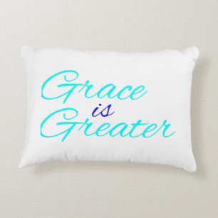 Cojín Decorativo Pillow - La gracia es mayor