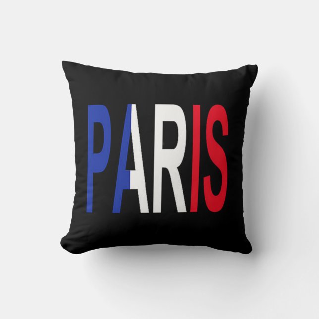 Cojín Decorativo Pillow lateral de París 2 (Anverso)