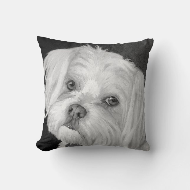 Cojín Decorativo Pillow maltés (Anverso)