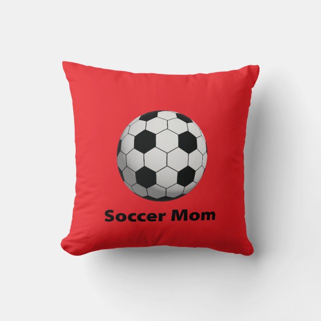Cojín Decorativo Pillow, mamá del fútbol (Anverso)