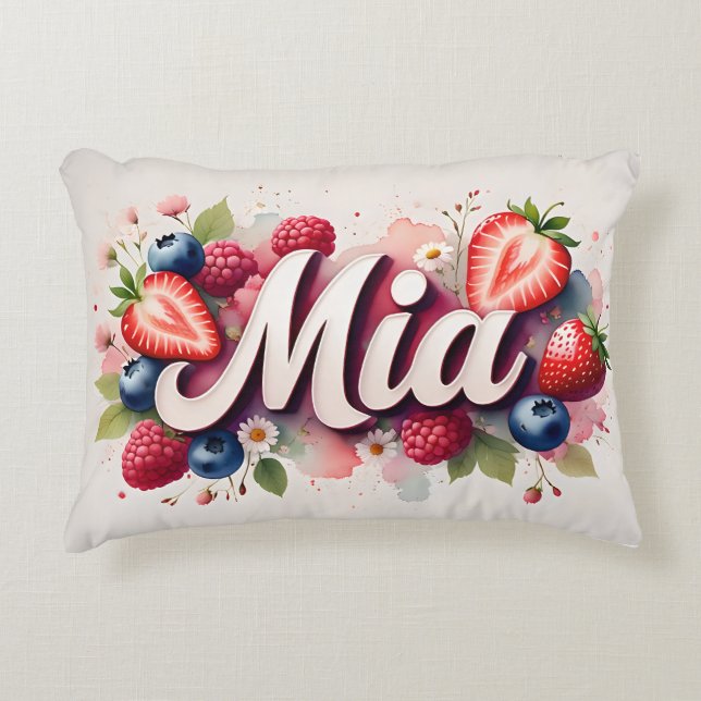 Cojín Decorativo Pillow - Mia (Anverso)
