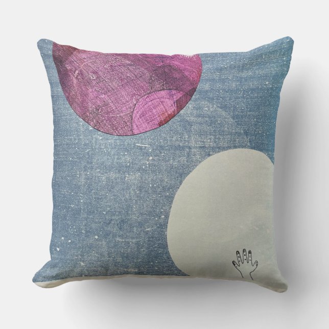 Cojín Decorativo Pillow Moon Rosa (Anverso)