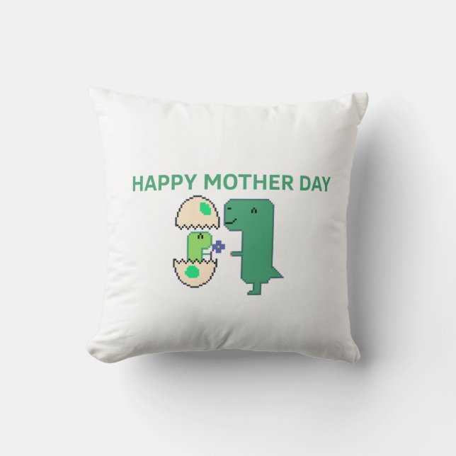 Cojín Decorativo Pillow mother's day  (Anverso)