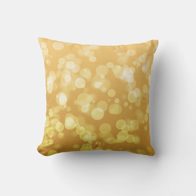Cojín Decorativo Pillow, Navidades de oro (Anverso)