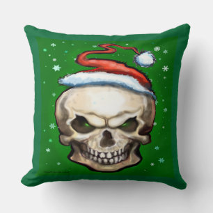 Cojín Decorativo Pillow Navidades del cráneo del mal