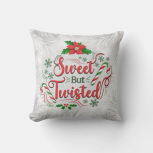 Cojín Decorativo Pillow Navidades dulces pero torcidos