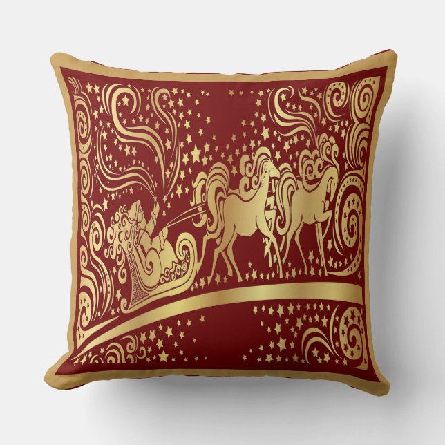 Cojín Decorativo Pillow Navidades elegantes (Anverso)