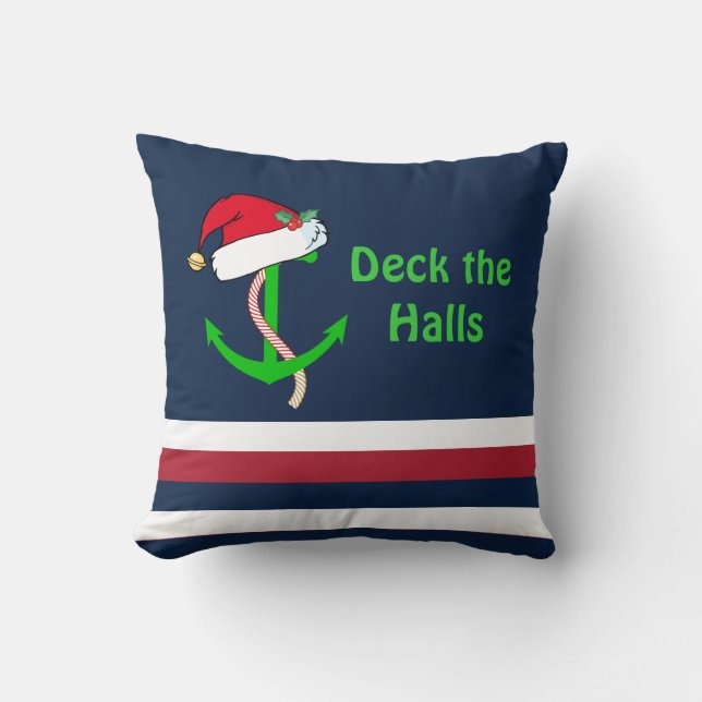 Cojín Decorativo Pillow Navidades náuticos (Anverso)
