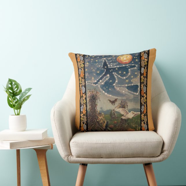 Cojín Decorativo Pillow Noche Starry Halloween (Silla)