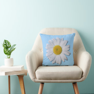 Cojín Decorativo Pillow - Nueva margarita en la cueva azul/basketba