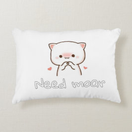 Cojín Decorativo Pillow of Realistic Cat – Need Moar Calm