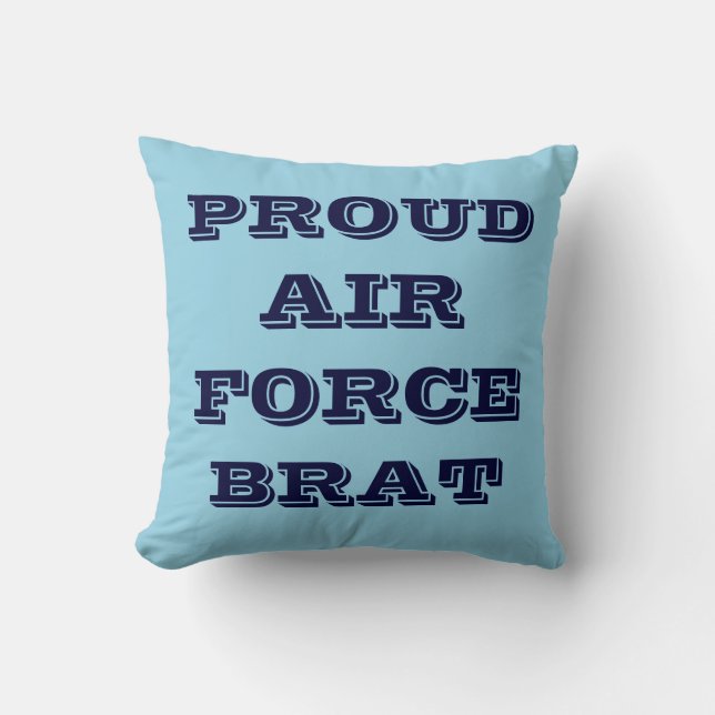 Cojín Decorativo Pillow Orud Air Force Brat (Anverso)