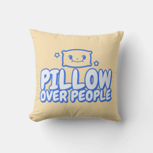 Cojín Decorativo Pillow Over People Atila El Diseño De La Cita Del