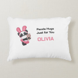 Cojín Decorativo Pillow Panda personalizada para niños