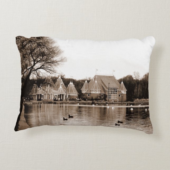 Cojín Decorativo PILLOW: Parque Lake Harriet, Minneapolis, MN_ Acc (Reverso)