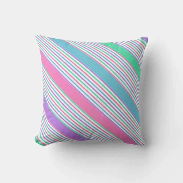 Cojín Decorativo Pillow Pastel colorido (Anverso)