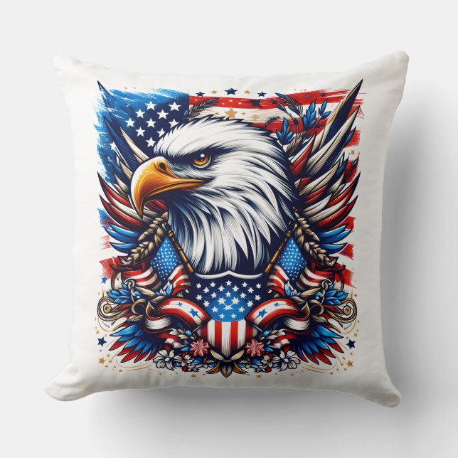 Cojín Decorativo Pillow Patriótico (Anverso)