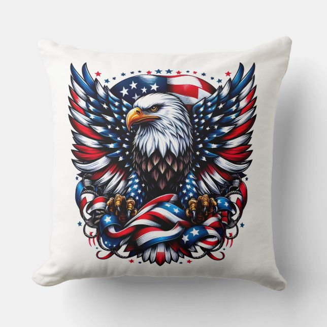Cojín Decorativo Pillow Patriótico (Anverso)