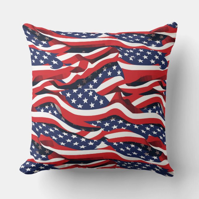 Cojín Decorativo Pillow Patriótico (Anverso)