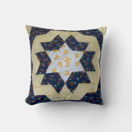 Cojín Decorativo Pillow - Patrón de trama de Star Quilt