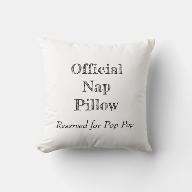 Cojín Decorativo Pillow Pop Pop Pop Nap (Anverso)