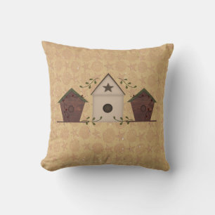 Cojín Decorativo Pillow Primitive Birehouses